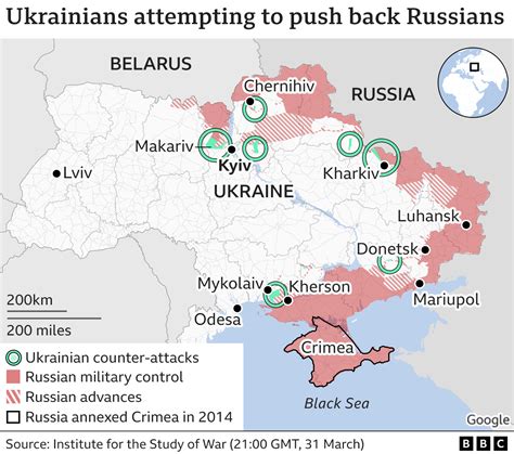 Ukraine in maps: Tracking the war with Russia .